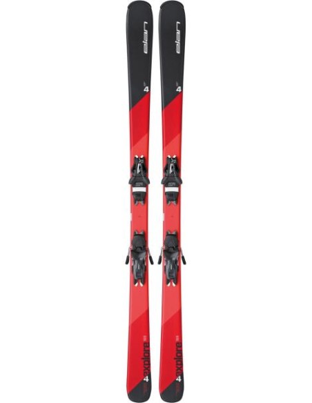 elan Explore 4 160 × elan EL10 Elan Explore X 160 Ski + Elan ESR 10 Bindings Winter Sport