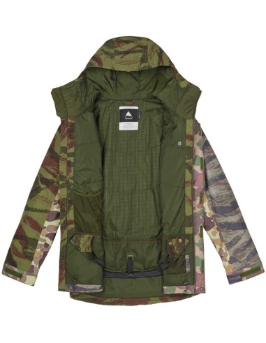 BURTON MB COVERT JACKET CAMO BLOCK