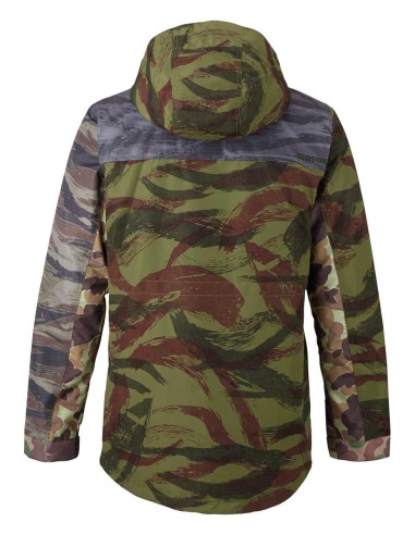 BURTON MB COVERT JACKET CAMO BLOCK
