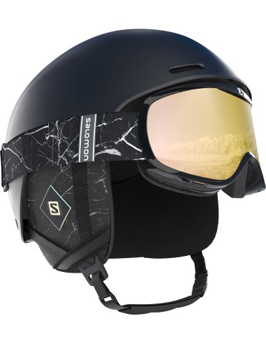 SALOMON CASCO SPELL+ BLACK MARBLE