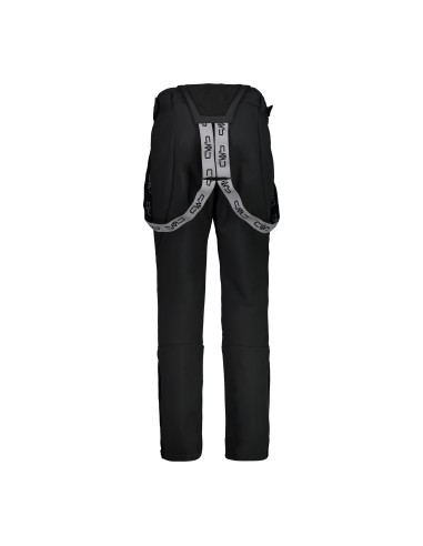 CMP MAN SKI SALOPETTE SOFTSHELL NERO