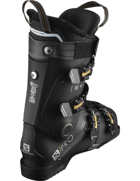BOTAS ALPINAS S/PRO 90 W BLACK/Belluga/G BOTAS ALPINAS S/PRO 90 W BLACK/Belluga/G