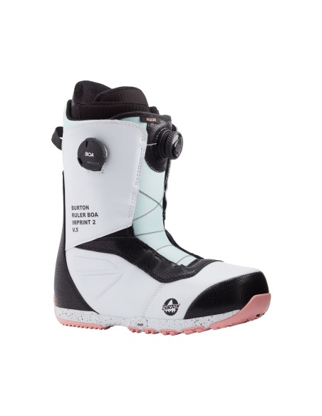 BURTON RULER BOA WHITE/BLACK/MULTI