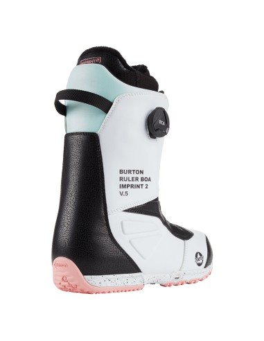 BURTON RULER BOA WHITE/BLACK/MULTI