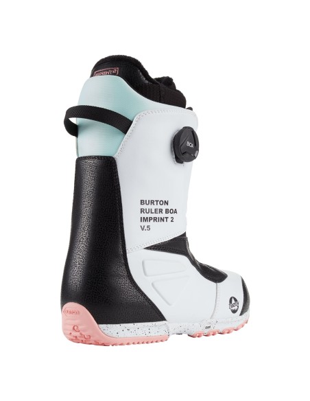 BURTON RULER BOA WHITE/BLACK/MULTI