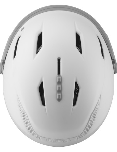 ICON VISOR WHITE /AW RED