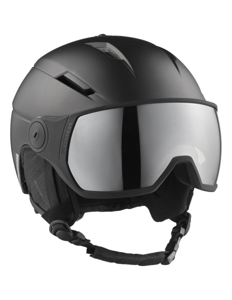 CASCO PIONEER VISOR BLACK SILVER