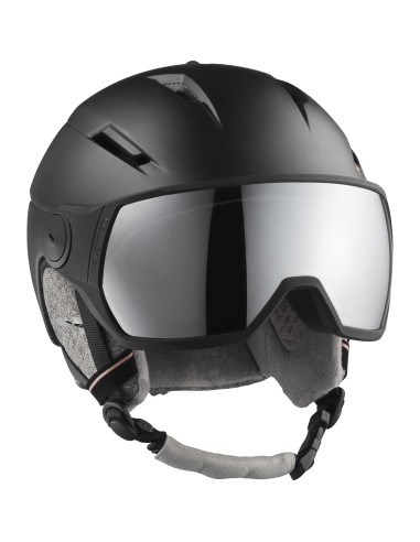 CASCO ICON2 VISOR BLACK SILVER