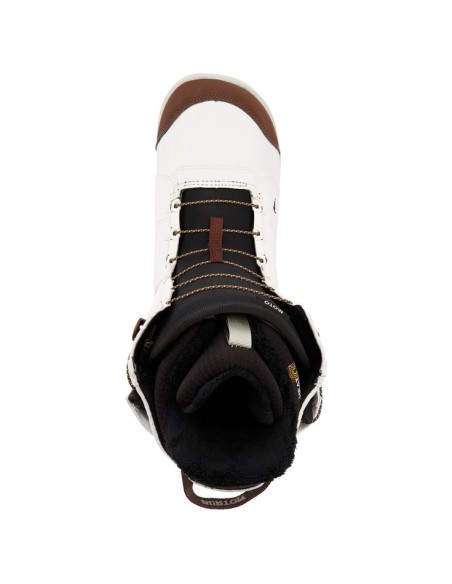 BURTON MOTO WHITE BROWN 2022