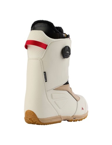 BURTON RULER BOA STOUT WHITE RED
