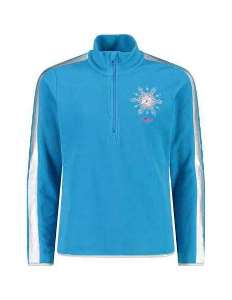 CMP KID G SWEAT TURCHESE CMP KID G SWEAT TURCHESE