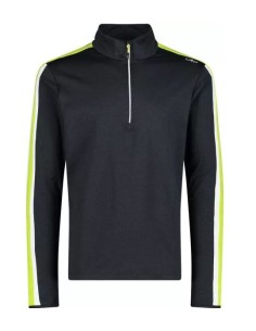 CMP MAN SWEAT NERO MEL ACIDO