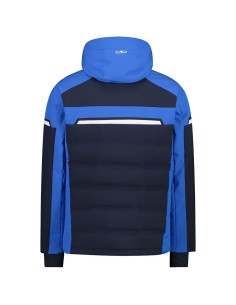 CMP MAN JKT FIX HOOD BLACK BLUE 2