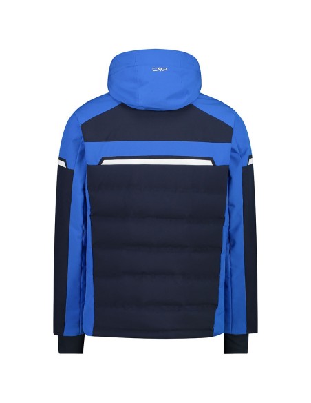 CMP MAN JKT FIX HOOD BLACK BLUE