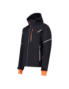 CMP MAN JKT FIX HOOD ANTHRACITE 2