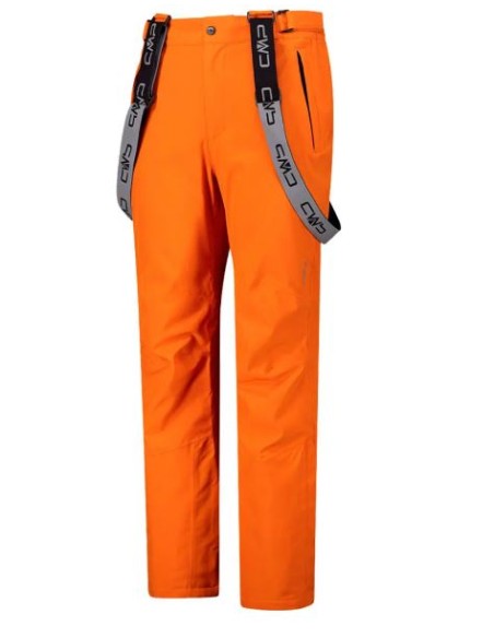 CMP MAN SKI SALOPETTE FANTA FLUO