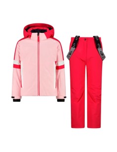 CMP KID G SET JACKET AND PANT PINK