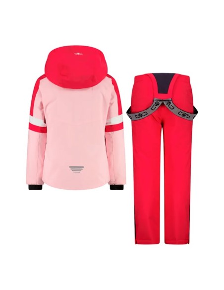 CMP KID G SET JACKET AND PANT PINK