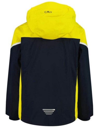 KID JACKET SNAPS HOOD BLACK BLUE