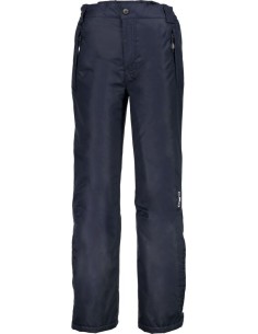 KID SKI SALOPPETTE BLACK BLUE