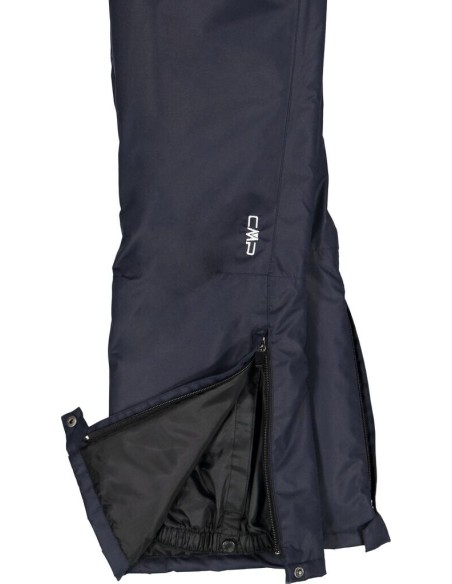 KID SKI SALOPPETTE BLACK BLUE