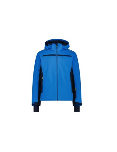 MAN JACKET ZIP HOOD ROYAL BLUE