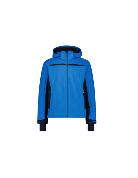 MAN JACKET ZIP HOOD ROYAL BLUE
