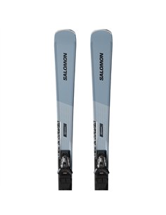 SALOMON S/MAX 10 DUSTY BLUE + M11 GW L80