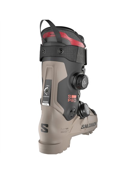 SALOMON S/PRO SUPRA DUAL BOA 120 ROASTED CASHEW