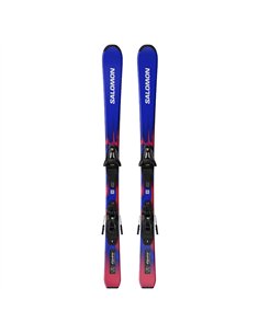 SALOMON EQUIPE JR S RACE BLUE + C5 GW J75