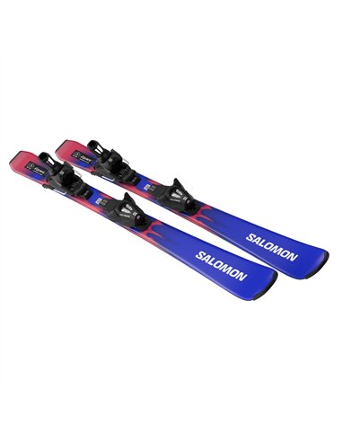 SALOMON EQUIPE JR S RACE BLUE + C5 GW J75