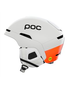 POC OBEX MIPS WHITE/FLUO ORANGE