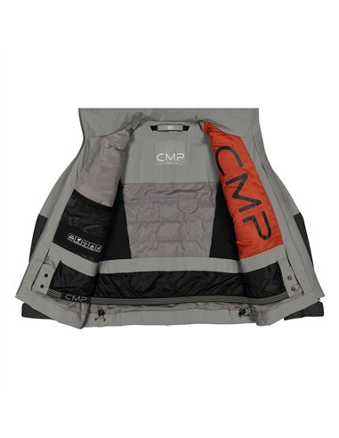 CMP MAN JACKET FIX HOOD RAIN