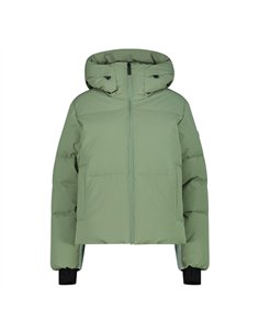 CMP WOMAN JACKET FIX HOOD GREEN TEA