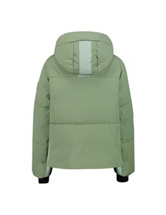 CMP WOMAN JACKET FIX HOOD GREEN TEA 2