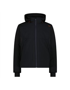 CMP MAN JACKET ZIP HOOD NERO