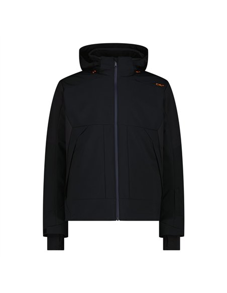 CMP MAN JACKET ZIP HOOD NERO