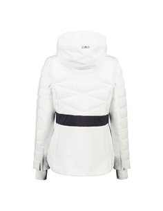CMP WOMAN JACKET ZIP HOOD BIANCO 2