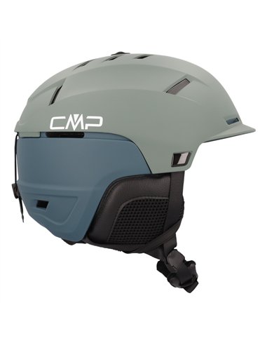 CMP BEAVER SKI HELMET TREK GREEN-MUSK