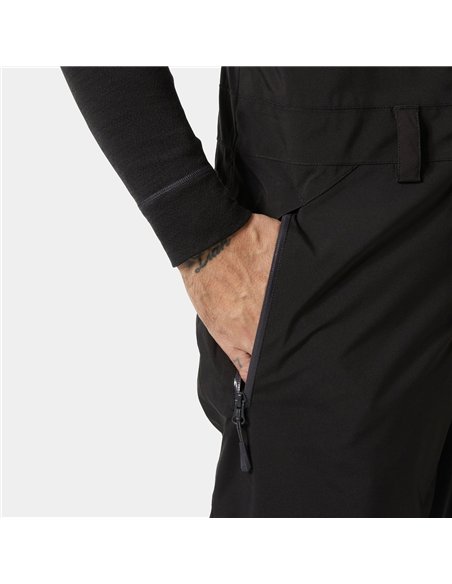 HELLY HANSEN LEGENDARY INSULATED BIB PANT BLACK