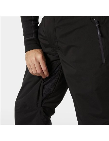 HELLY HANSEN LEGENDARY INSULATED BIB PANT BLACK