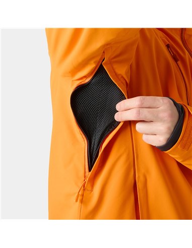 HELLY HANSEN ALPHA 4.0 JACKET IGNITE ORANGE