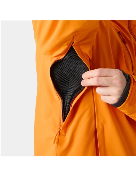 HELLY HANSEN ALPHA 4.0 JACKET IGNITE ORANGE