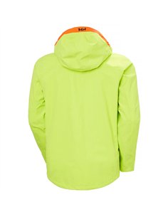 HELLY HANSEN SOGN SHELL 2.0 JACKET LUMINOUS GREEN 2