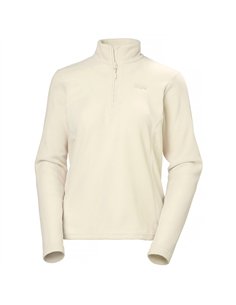 HELLY HANSEN W DAYBREAKER 1/2 ZIP FLEECE SNOW