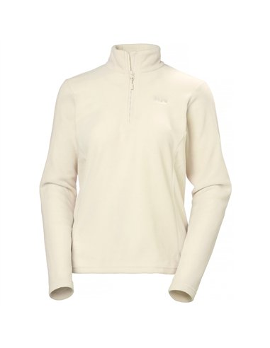 HELLY HANSEN W DAYBREAKER 1/2 ZIP FLEECE SNOW