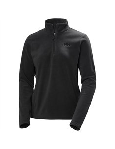 HELLY HANSEN W DAYBREAKER 1/2 ZIP FLEECE BLACK